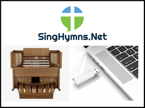 Hymns Organ Loaded on USB Thumb Drive